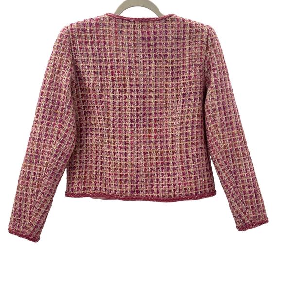 Anthropologie Rose Tweed Blazer - Picture 10 of 10